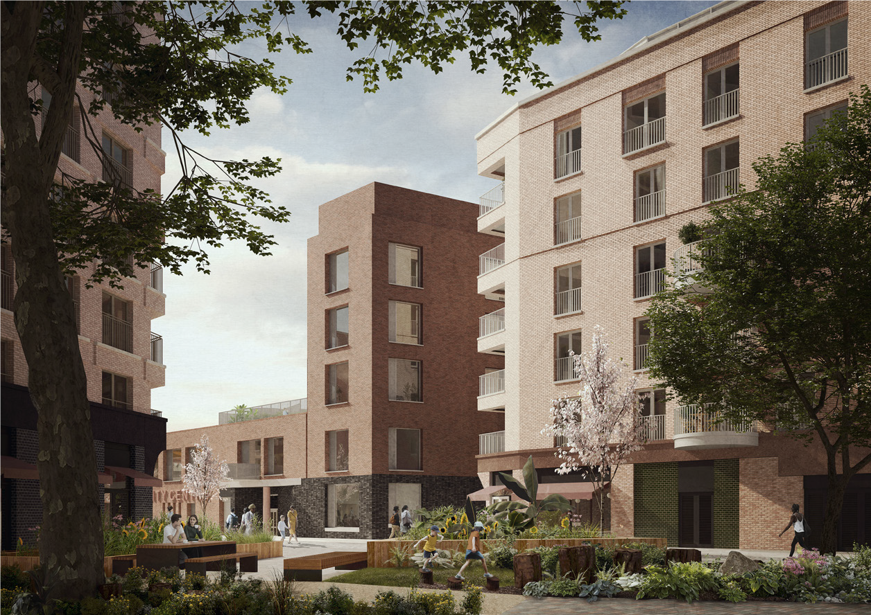 CGI of Community Centre